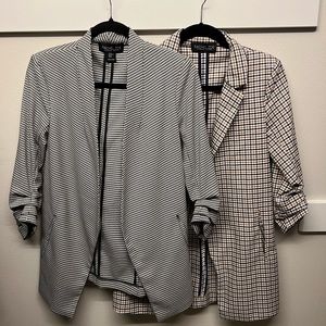 Rachel Zoe - Pattern Blazer Bundle - XS - Plaid & Houndstooth